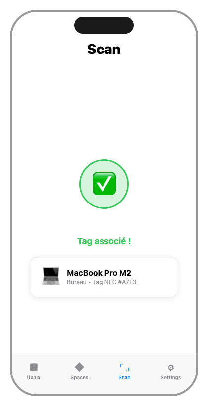 RunYourStock - Scan NFC